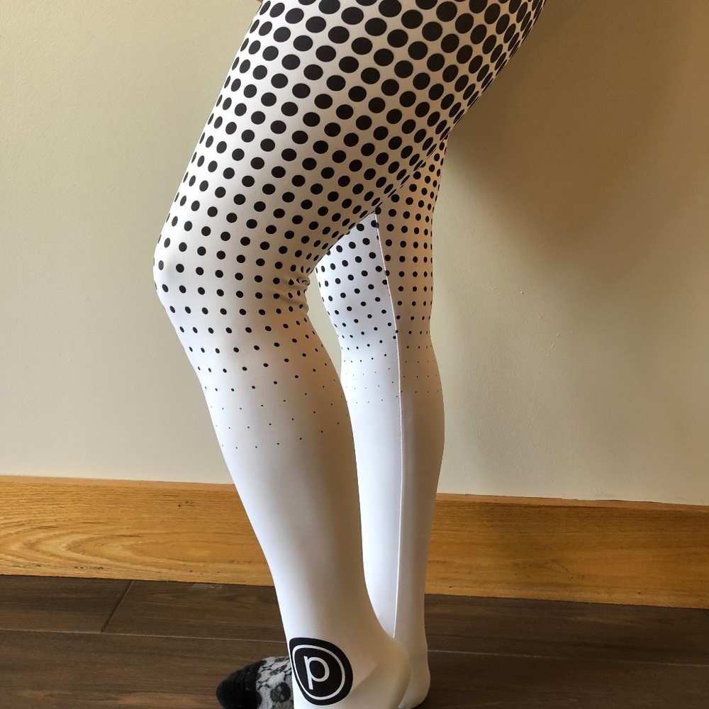 Pure Barre/ Onzie Dotted High Rise Midi Legging